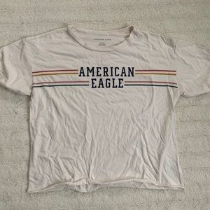 American Eagle Cropped Tee